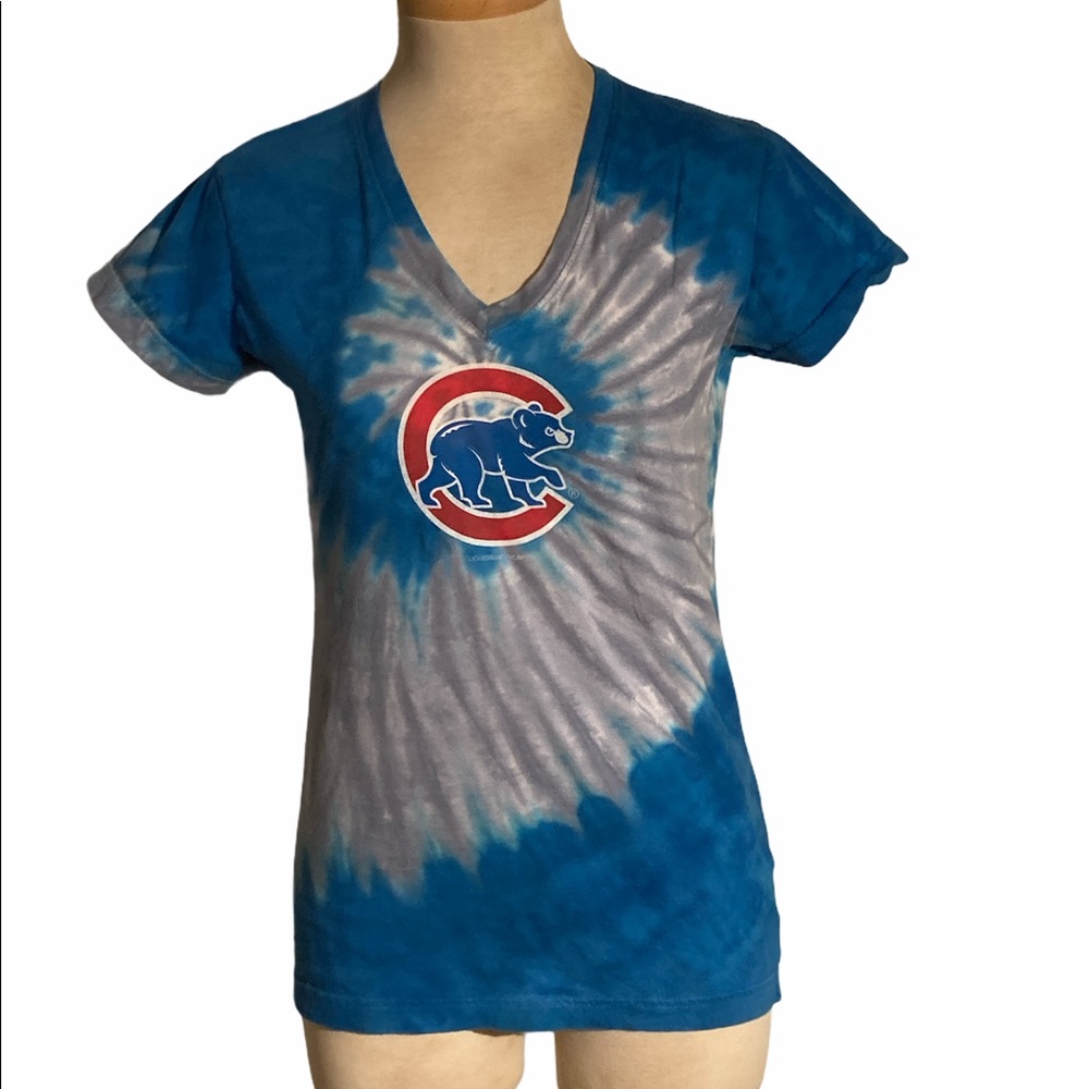 Liquid Blue Vintage MLB Cubs Tie Dye Tee